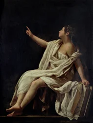 Polyhymnie, la muse de la poésie lyrique, 1620